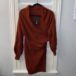 Super comfy and warm long sleeve sweater dress!